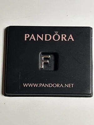 Authentic Pandora 🌟 Mini Petite Floating Locket 🌟 Letter F 🌟  P2 S925 ALE - Image 1 of 3
