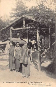 Laos - Types of Laotian women at the Colonial Exhibition - Publ. B.L. - Lévy L.L - Picture 1 of 2