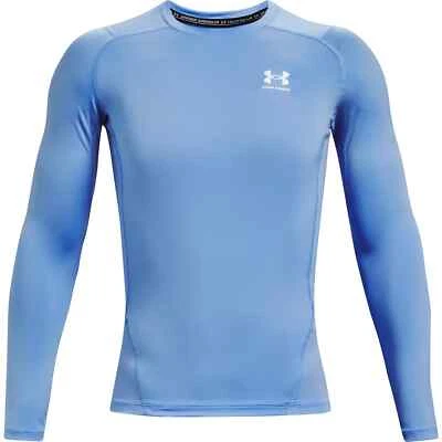 Under Armour HeatGear Long Sleeve Compression Fit Mens Shirt 1361524 FREE SHIP ! - Image 1 of 3