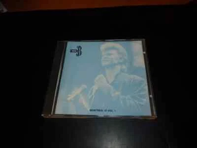 RARE! CD "DAVID BOWIE : MONTREAL 87 1987, VOLUME 1 : THE GLASS IDOL" - Photo 1/2