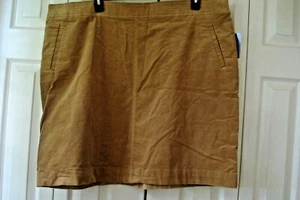 Ladies Plus Skirt Corduroy Camel Size 2X NWT - Picture 1 of 2