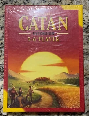 Catan Studio 5-6 Player Extension (2020) Klaus Teuber No. CN3072 New Sealed - Image 1 of 4