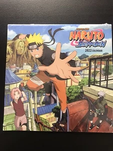 Calendario de pared cuadrado Naruto Shippuden 2022 NUEVO - Imagen 1 de 4
