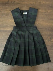 Dennis Heritage Oak Private School  Jumper Hunter Plaid – Sizes G5 - Picture 1 of 8