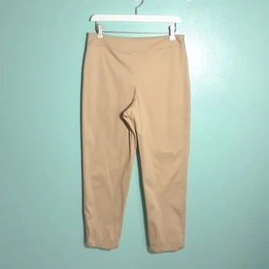 Pendleton Slim Chino Crop Pant - size 6, VGUC! Beige Cotton Stretch Career Capri - Picture 1 of 10