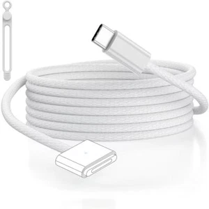 USB C to Magnetic 3 Cable 3m 10ft Silver Compatible with MacBook Air Pro 140W... - Picture 1 of 7