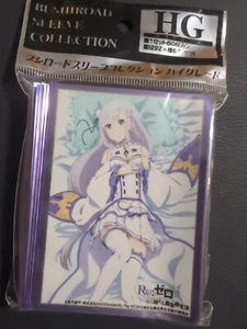 Re:Zero Bushiroad Sleeve TCG - Pack of 60: Emilia on Bed - Picture 1 of 2