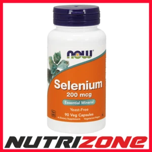 Now Foods Selenium 200mcg Essential Mineral Immune Health - 90 vcaps - Picture 1 of 16