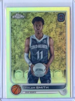 2022-23 Topps Chrome OTE Overtime Elite Refractor #74 Tyler Smith - Cold Hearts - Image 1 of 2