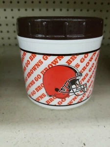 Cleveland Browns Football offizieller Snack To Go Behälter mit Deckel - Bild 1 von 1
