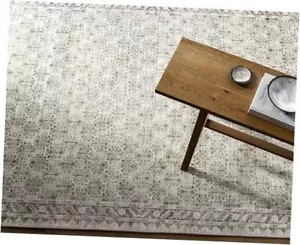 x Our PNW Home Rainier Updated Traditional Washable Area Rug 5'3" x 7'3" Olive - Picture 1 of 7