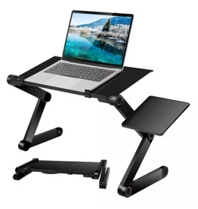 360° Adjustable Laptop Table Stand Lap Sofa Bed Tray Computer Notebook Desk - Picture 1 of 11