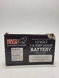 Mighty Mule 12V Battery For Automatic Gate Opener 7 Amp Hours Model FM150 - Picture 1 of 6