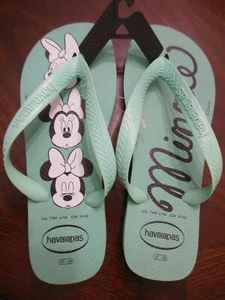 Havaianas ** MINNIE MOUSE **USA - 6 / 7 * Unisex ***Free Shipping - Picture 1 of 4
