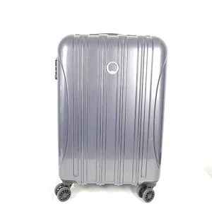 Delsey Helium Aero 22" Spinner Carry On Luggage Expandable PolyCarb Lock Gray - Picture 1 of 7