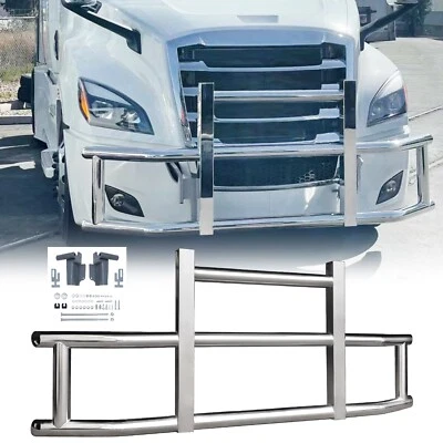 VIMGUARD Front Deer Guard for Volvo VN/VNL 2004-2017 Bumper Semi Truck w/Bracket Foto 1 de 4