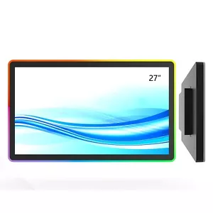 27" LED-Framed Touch Screen Monitor with HDMI VGA DP Interface for Casino,KTV - Picture 1 of 7
