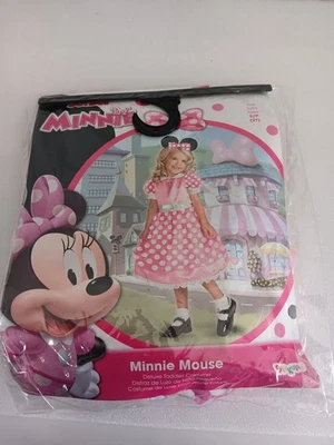 Disney’s Mickey Mouse Brand Toddler Girl Minnie Mouse Dress Costume Size 2T - Image 1 of 4
