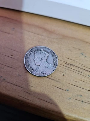 1935 New Zealand 1 Shilling Silver Coin - Image 1 of 2