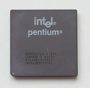 Socket 7 Processor CPU - Intel Pentium 166 - 166MHz - SY016 - TESTED - Picture 1 of 2