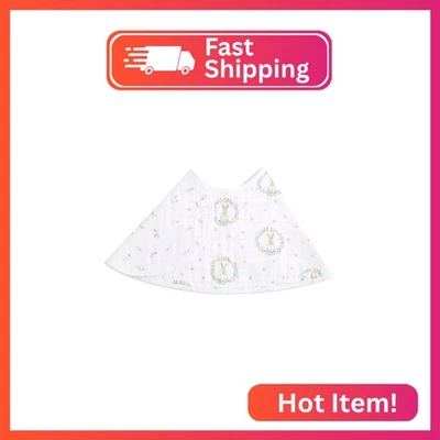 Babero Burpy aden + anais Essentials, muselina 100 % algodón, suave absorbente 4 capas,  Foto 1 de 2