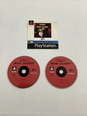 Playstation 1 Command And Conquer Alarmstufe Rot nur Discs und Frontcover PS1 - Bild 1 von 2