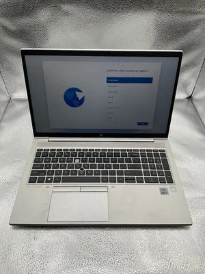 HP EliteBook 850 G7, i7-10510U@2.3GHz, 16GB RAM, 256GB SSD,FHD Screen, Win 11 - Image 1 of 4