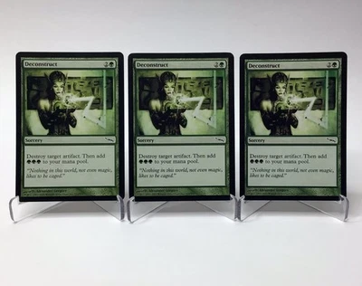(3) Magic: The Gathering Deconstruct MTG 1993-2003 Mirrodin MP - Image 1 of 2