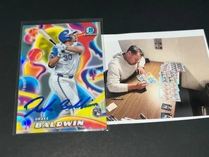 Drake Baldwin Braves Auto Signed 2025 Bowman Melt Mashers RC - Picture 1 of 1