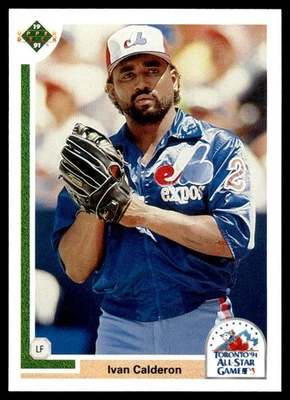 1991 Upper Deck Final Edition Ivan Calderon Montreal Expos #96F - Image 1 of 2