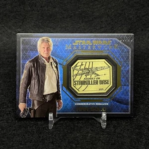 2016 Topps Star Wars Masterwork Han Solo Gedenkmedaille - Bild 1 von 2