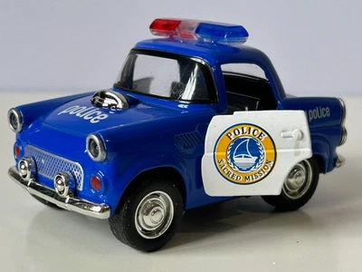 Chevrolet? Classic American Police Car Model Toy Diecast 1:38 Scale Try Me - Image 1 of 4