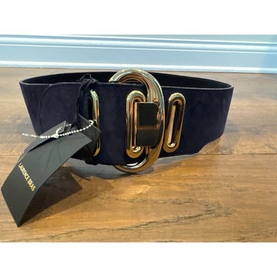 Бюстгальтеры LAURENCE Coppola кожа замша заявление ремень золото темно-синий женщин размер 85 - Изображение 1 из 4