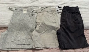 Abercrombie Kids Boys Size 13-14 Shorts -Lot Of 3 Pair - Picture 1 of 3
