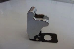 Toggle  Switch Cover Aircraft  Style   CHROME - Picture 1 of 1