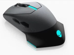 Alienware Wired/Wireless Gaming Mouse - AW610M - Dark Side Of The Moon NEW - Picture 1 of 10