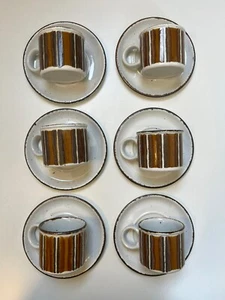 Midwinter Stonehenge EARTH 6x Kaffeetasse mit Untertasse ca. 6,5cm, ca. 7,5cm Ø - Bild 1 von 15