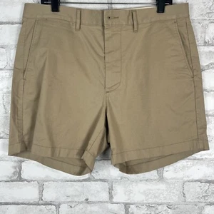 J.CREW NWD Men's 5" Tan Stretch Chino Short sz 34 BE050 - Picture 1 of 10