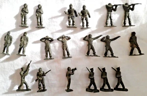 19 VINTAGE 60ER JAHRE PLASTIK SOLDATEN - Bild 1 von 4
