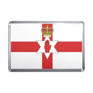 Northern Ireland Flag Plastic Fridge Magnet (S, M, L, XL) - Picture 1 of 10
