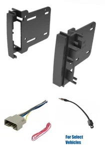 2 Din Car Stereo Radio Trim Kit Wire for some 2010 2011 2012 Dodge Ram 2500/3500 - Picture 1 of 1