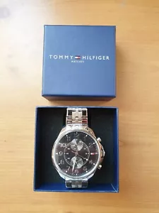 Tommy Hilfiger Multifunction Stainless Steel Chain-Link Strap Watch - Picture 1 of 5