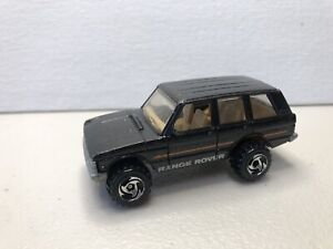 1/64 hot wheels 1989 range rover black vintage metal