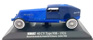 RENAULT 40CV TYPE NM RECORD DU MONDE DE VITESSE /24H 1926 - UH / M6 - 1/43 - Imagen 1 de 4