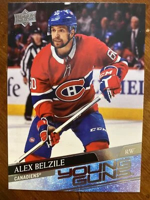 20-21 UD Series 1 Hockey Young Guns 230 Alex Belzile - Image 1 of 2