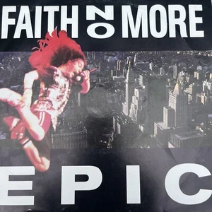 FAITH NO MORE Epic London Records SLASH 26 1990 7” Metal Punk - Bild 1 von 2