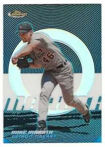2005 Topps Finest Blue Refractor #073 Mike Maroth Detroit Tigers ###/299 BV$2 - Picture 1 of 1