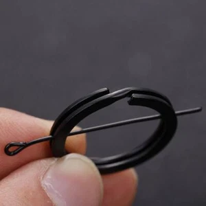 Wholesale Durchmesser Metall Flat Split Schlüsselanhänger für Zuhause New τщ - Picture 1 of 20