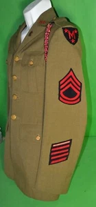 RARE 1930’s US Army Manlius ROTC HQ Staff uniform - WWI Veteran Jacket - Picture 1 of 7