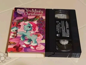 Rare VHS My Little Pony: A Very Minty Christmas Hasbro Entertainment 2005 - Picture 1 of 2